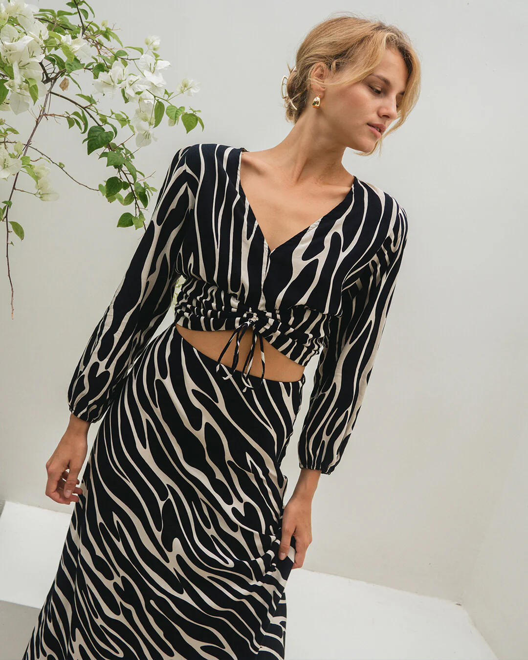 Agatha Midi Skirt - Fashion Us