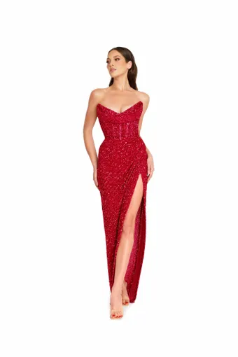 NICOLE BAKTI 7307 DRESS - Fashion Us