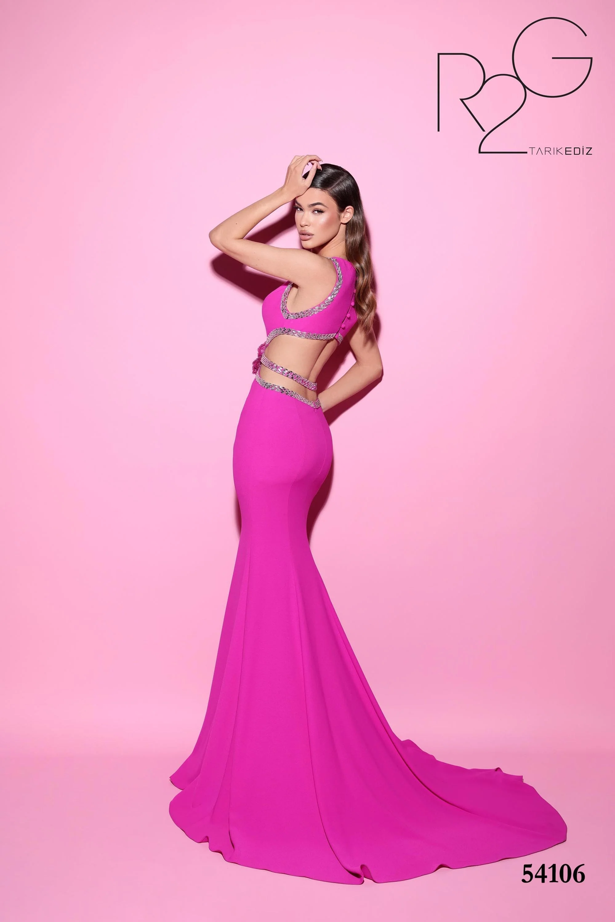 Tarik Ediz 54106 Dress - Fashion Us