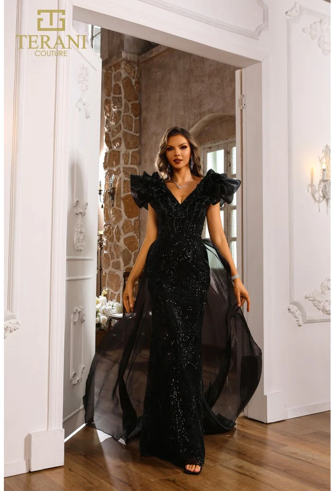 TERANI 251GL4357 DRESS - Fashion Us
