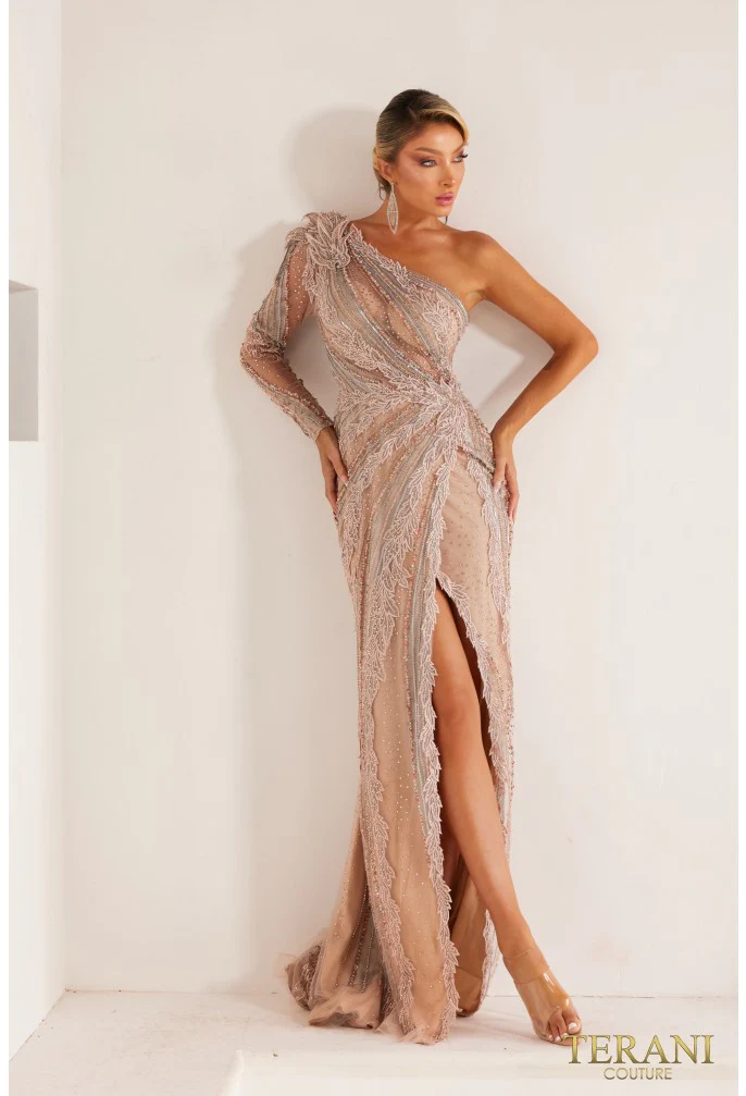 TERANI 241GL2653 DRESS - Fashion Us