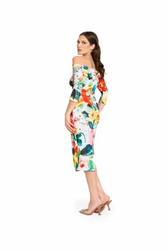 NICOLE BAKTI 7322 DRESS - Fashion Us