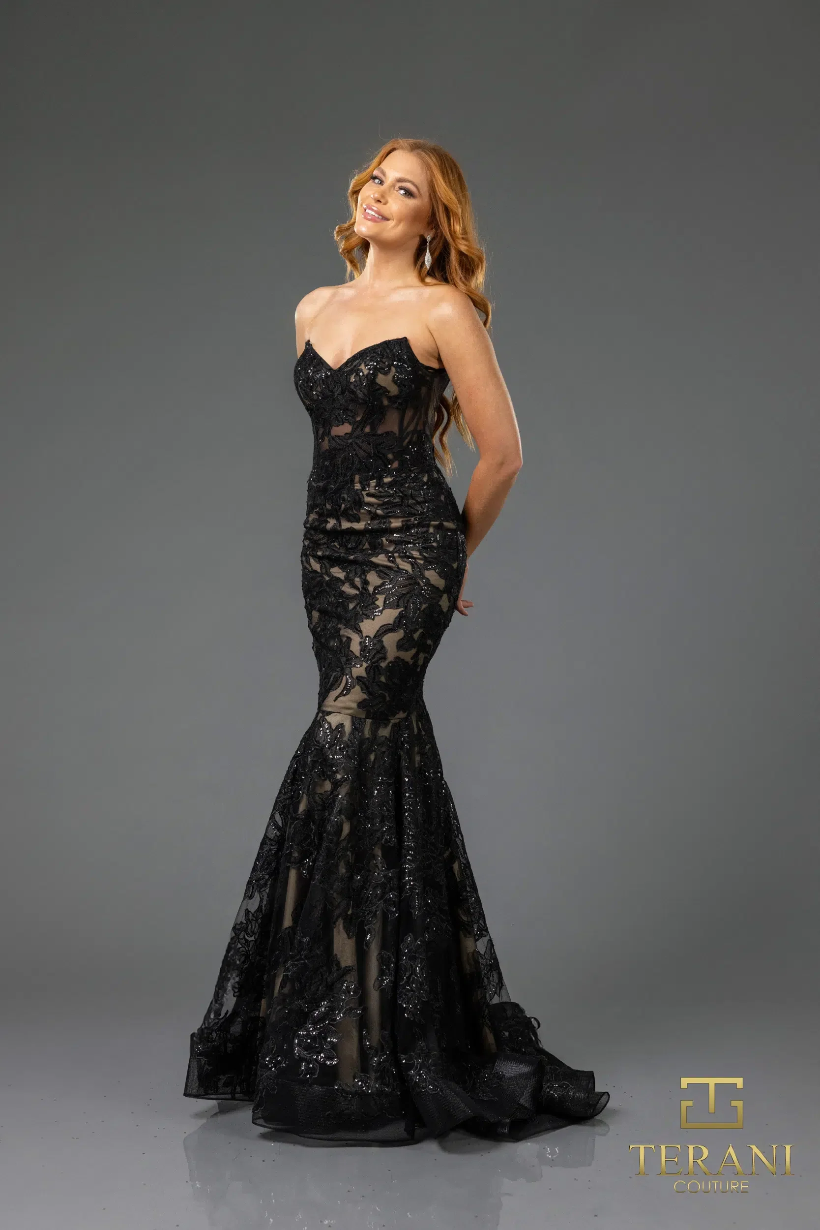 TERANI 251P4355 DRESS - Fashion Us