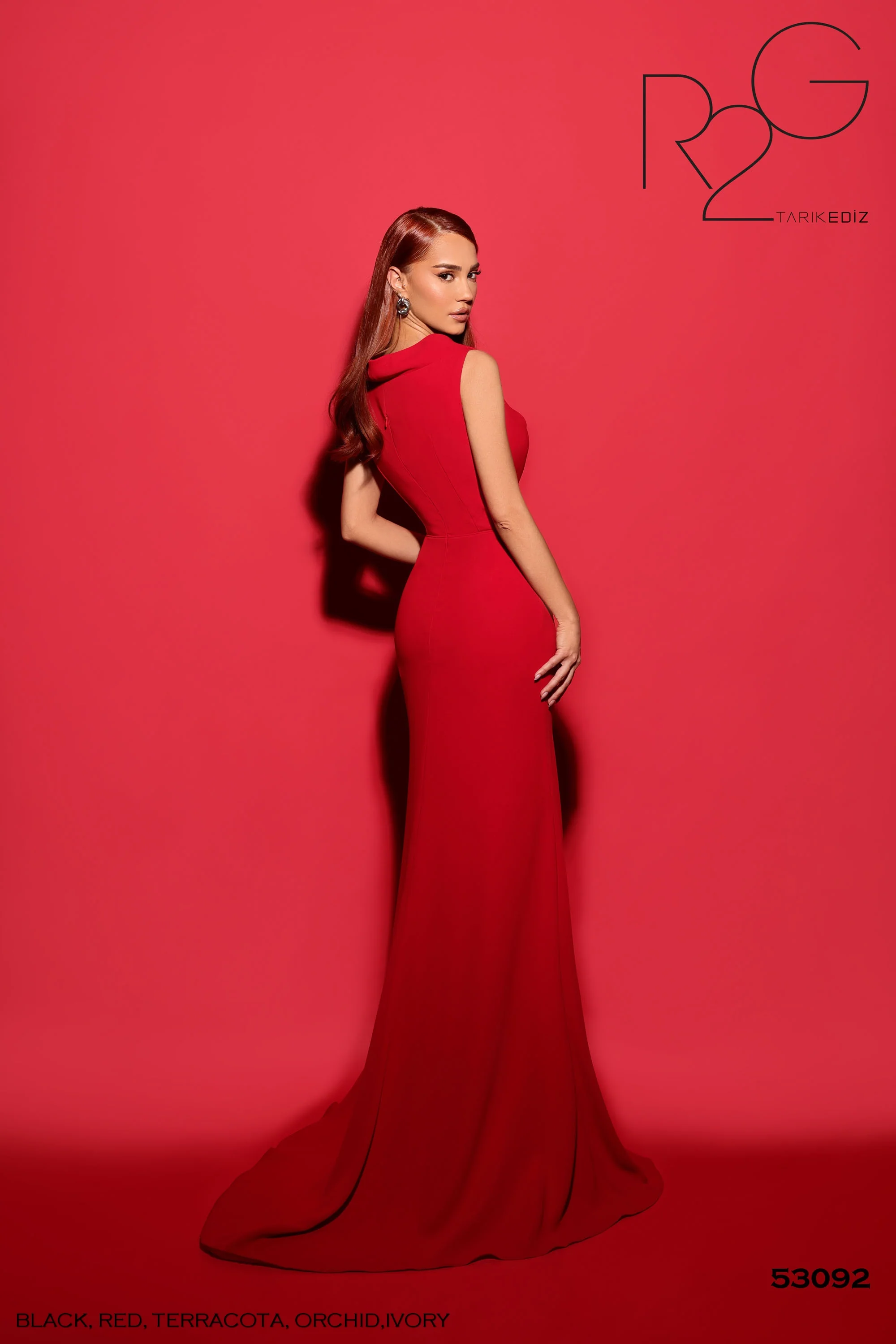 TARIK EDIZ 53092 DRESS - Fashion Us
