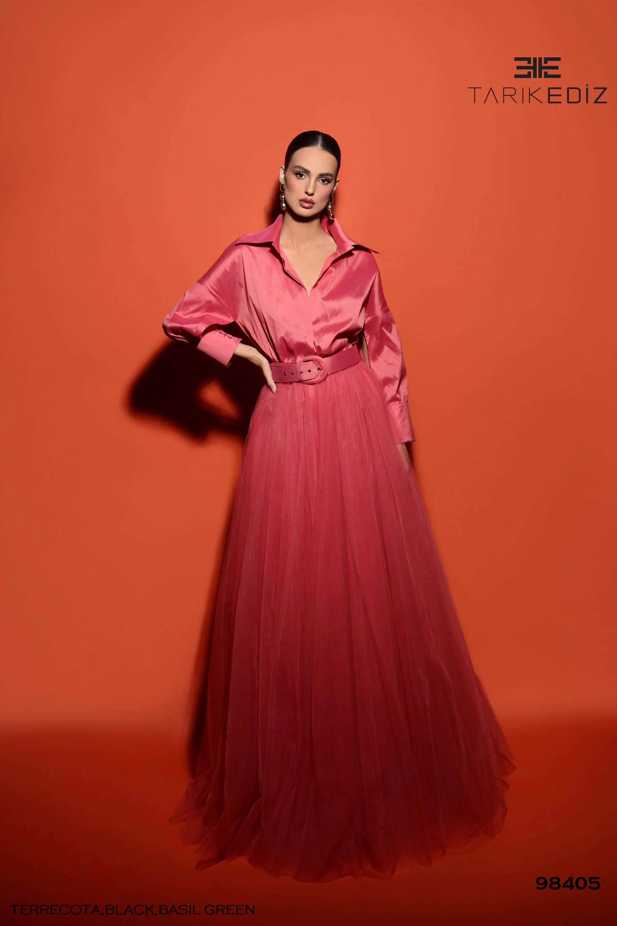 TARIK EDIZ 98405 Dress - Fashion Us