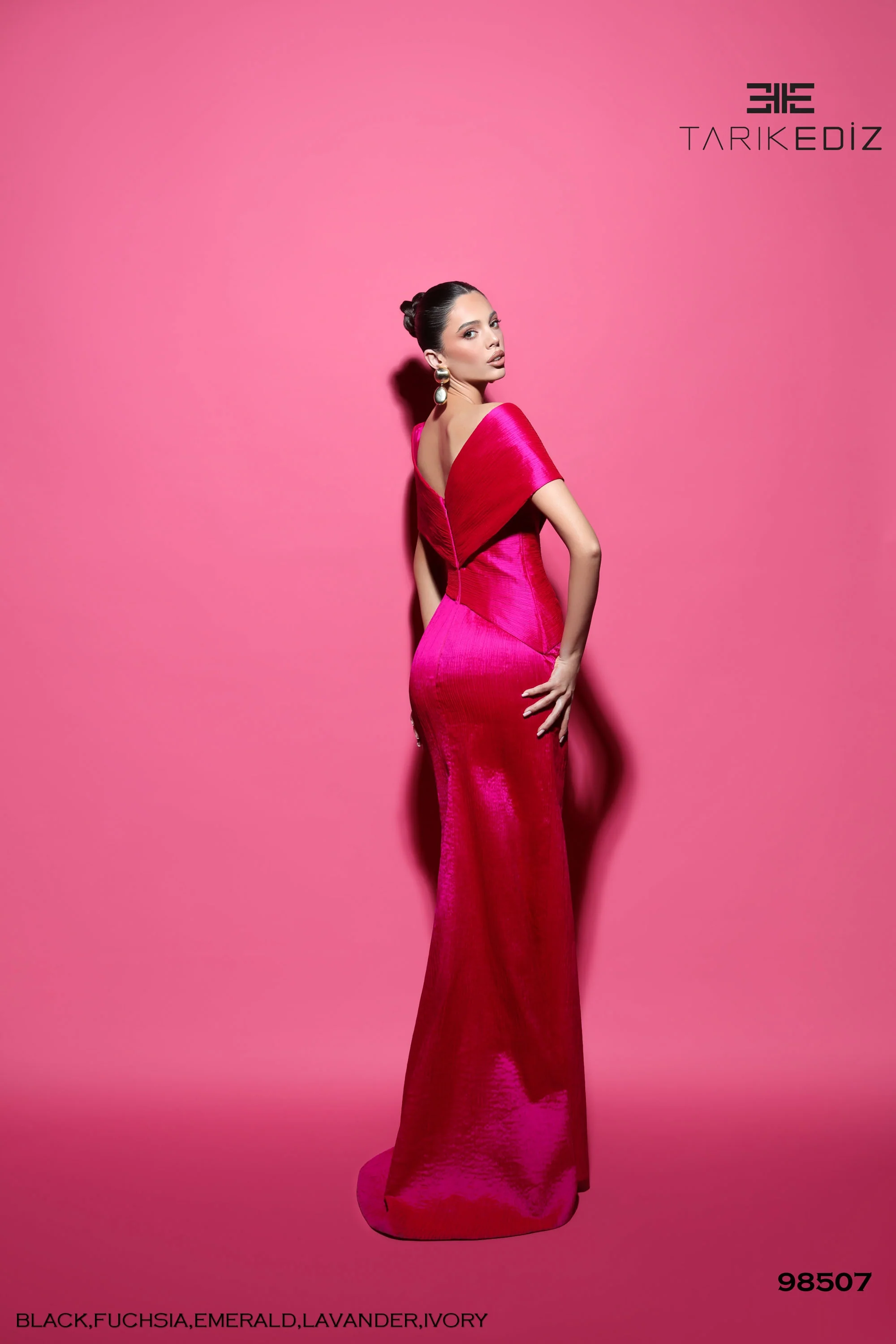 TARIK EDIZ 98507 Dress - Fashion Us