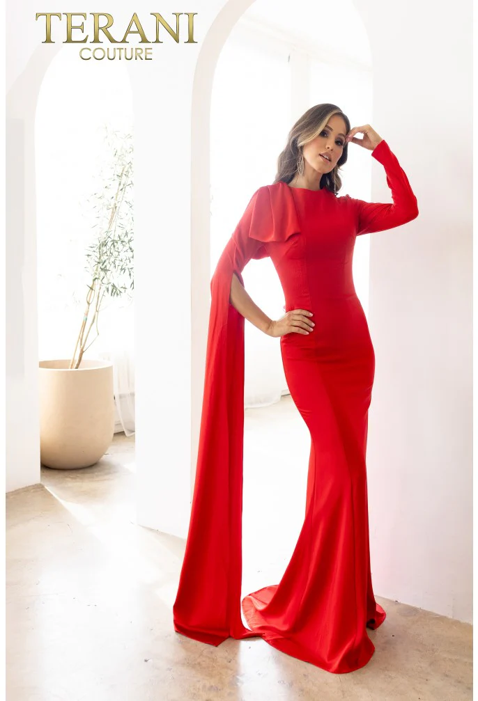 TERANI 241E2442 DRESS - Fashion Us