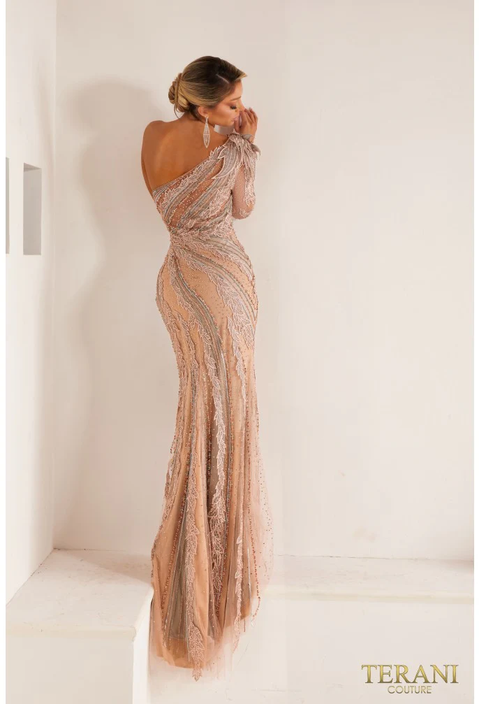 TERANI 241GL2653 DRESS - Fashion Us