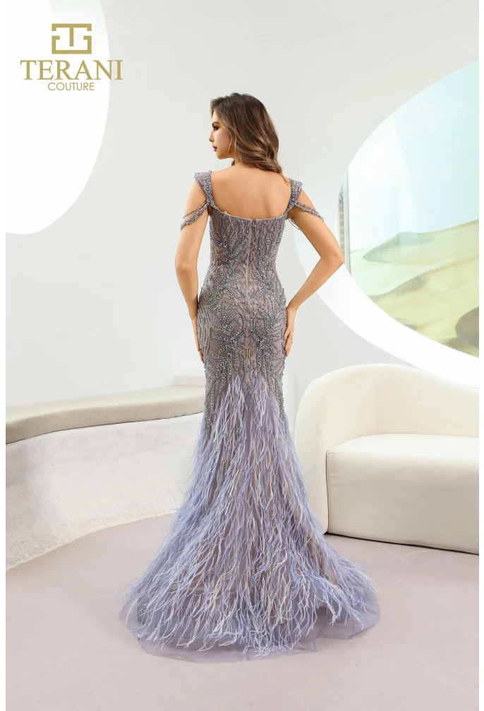 TERANI 251GL4197 DRESS - Fashion Us