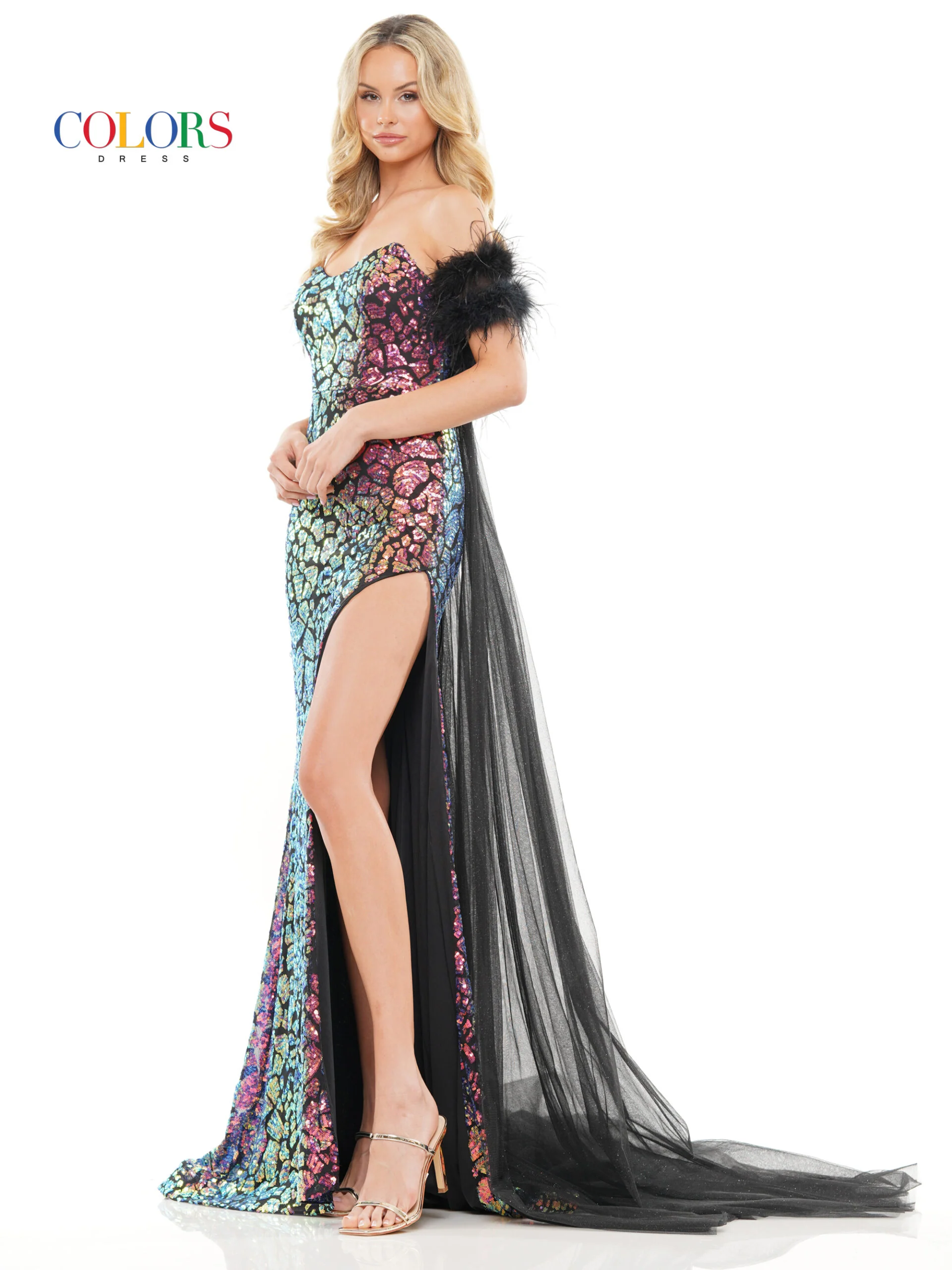 COLORS 3259 DRESS - Fashion Us