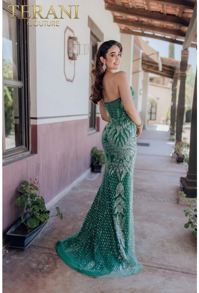 TERANI 232GL1442 DRESS - Fashion Us