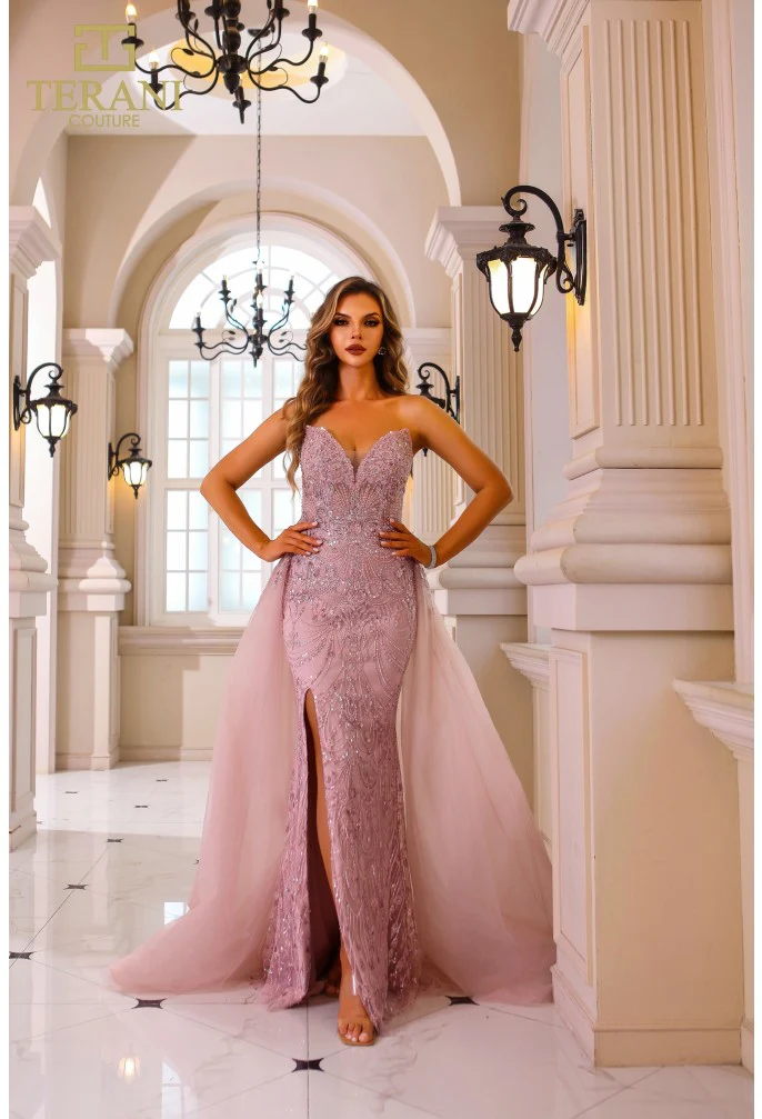 TERANI 251GL4312 DRESS - Fashion Us