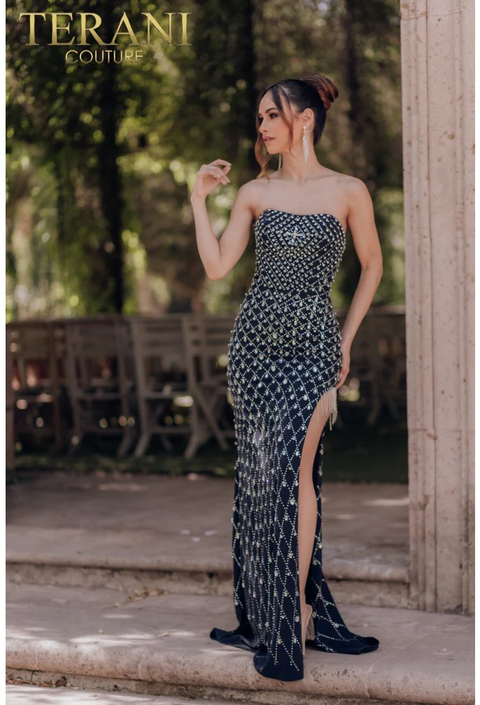 TERANI 232E1261 DRESS - Fashion Us
