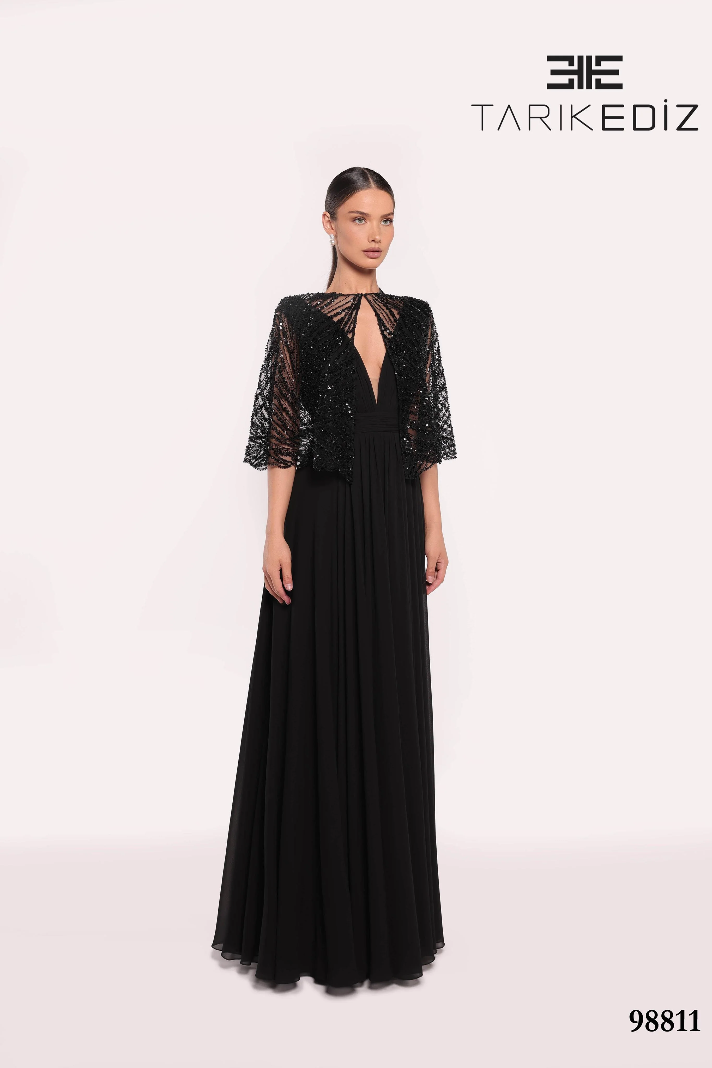 Tarik Ediz 98811 Dress - Fashion Us