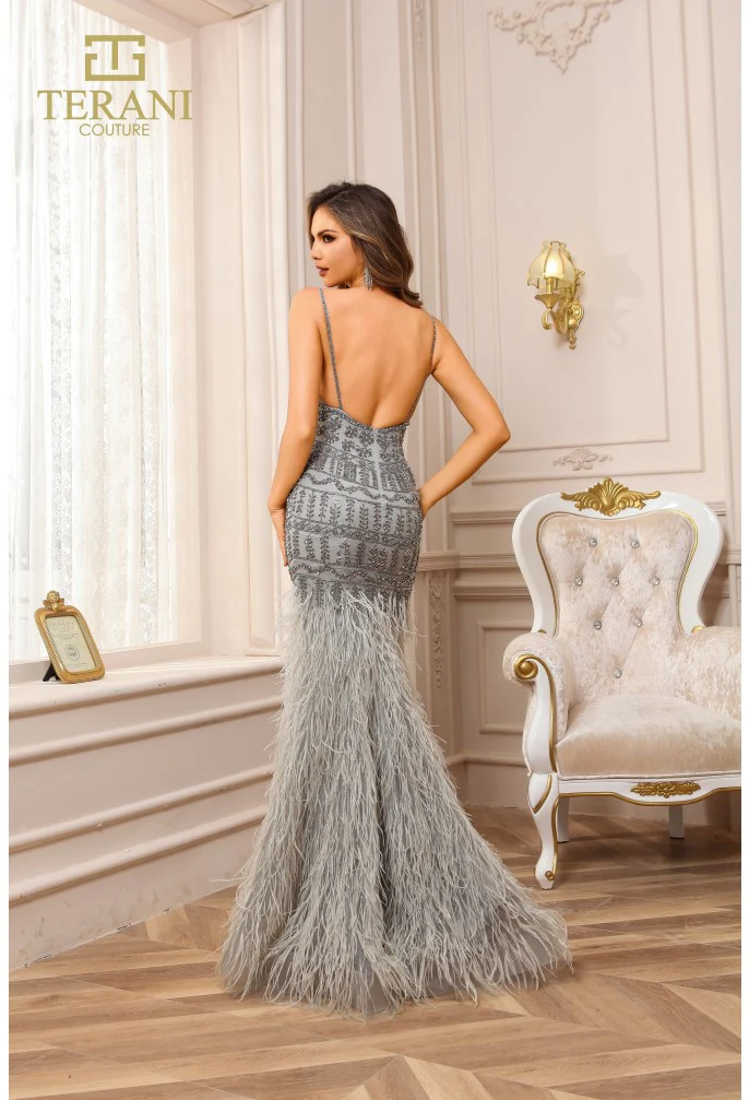 TERANI 251GL4199 DRESS - Fashion Us