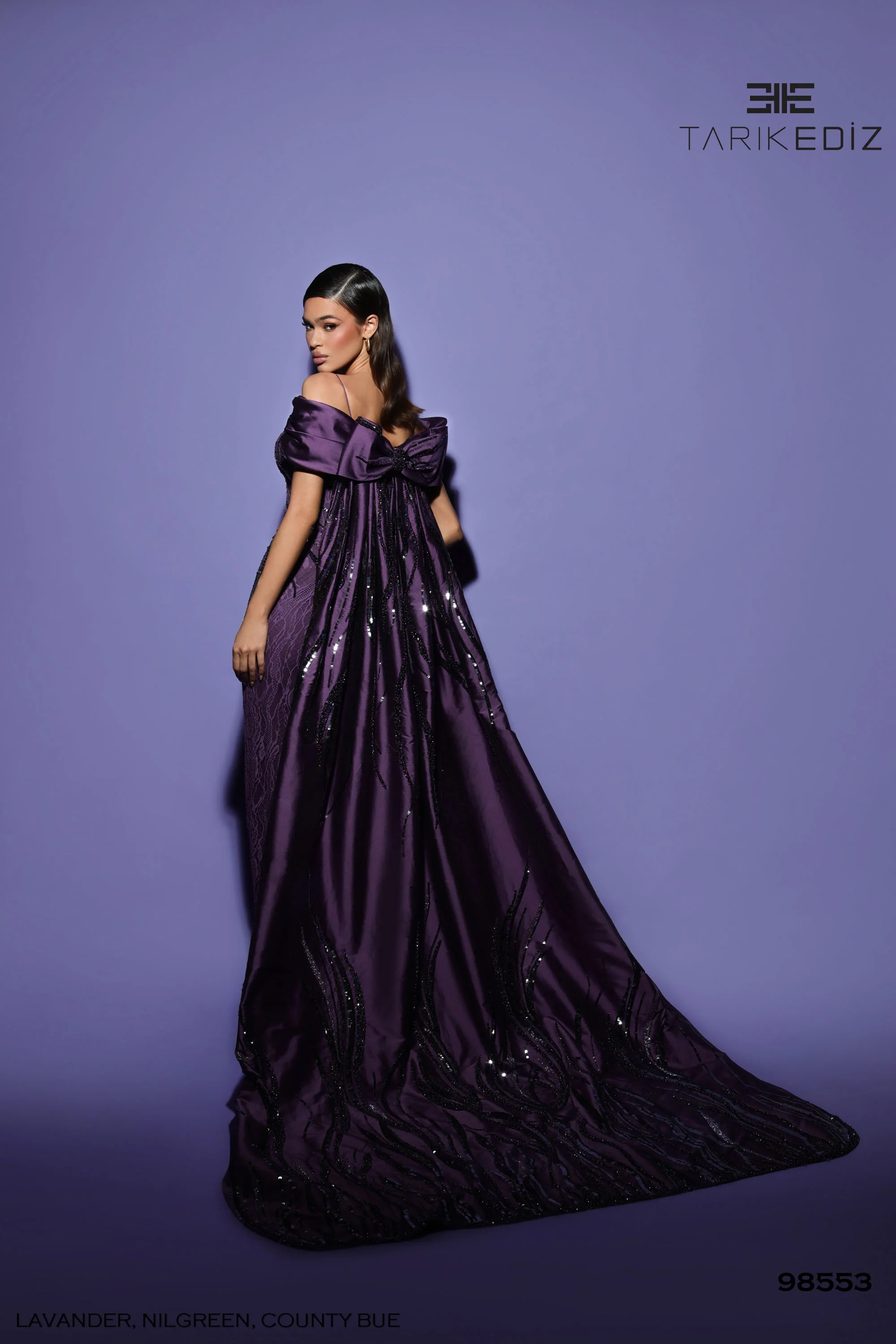 TARIK EDIZ 98553 Dress - Fashion Us