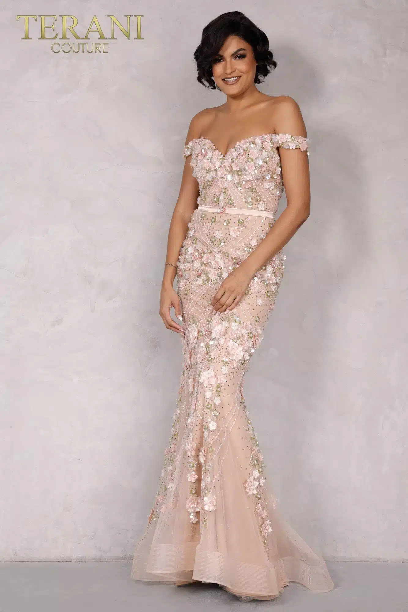 TERANI 2221GL0424 Dress - Fashion Us