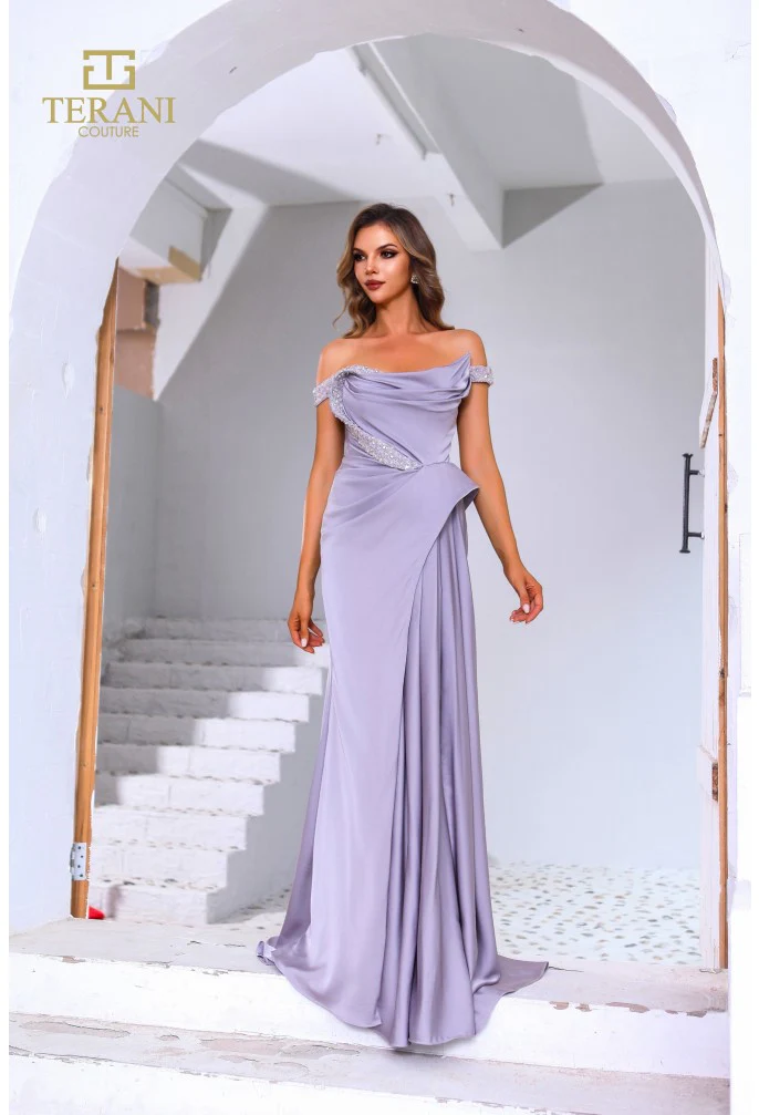 TERANI 251E4220 DRESS - Fashion Us