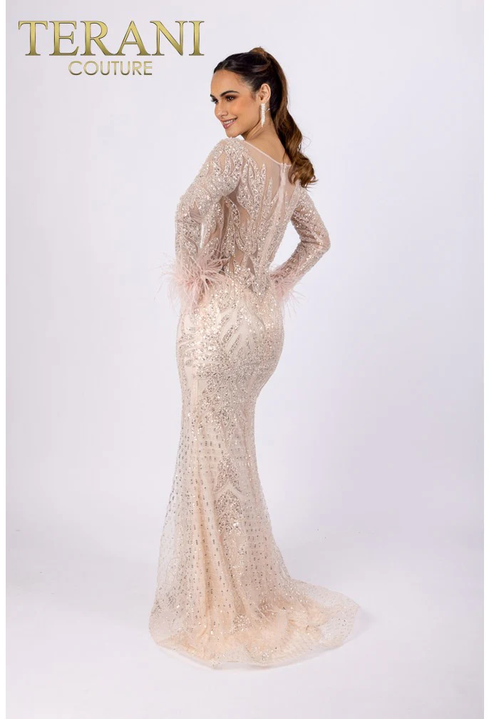 TERANI 232GL1441 DRESS - Fashion Us