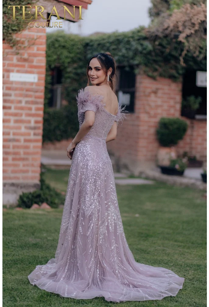 TERANI 232E1333 DRESS - Fashion Us