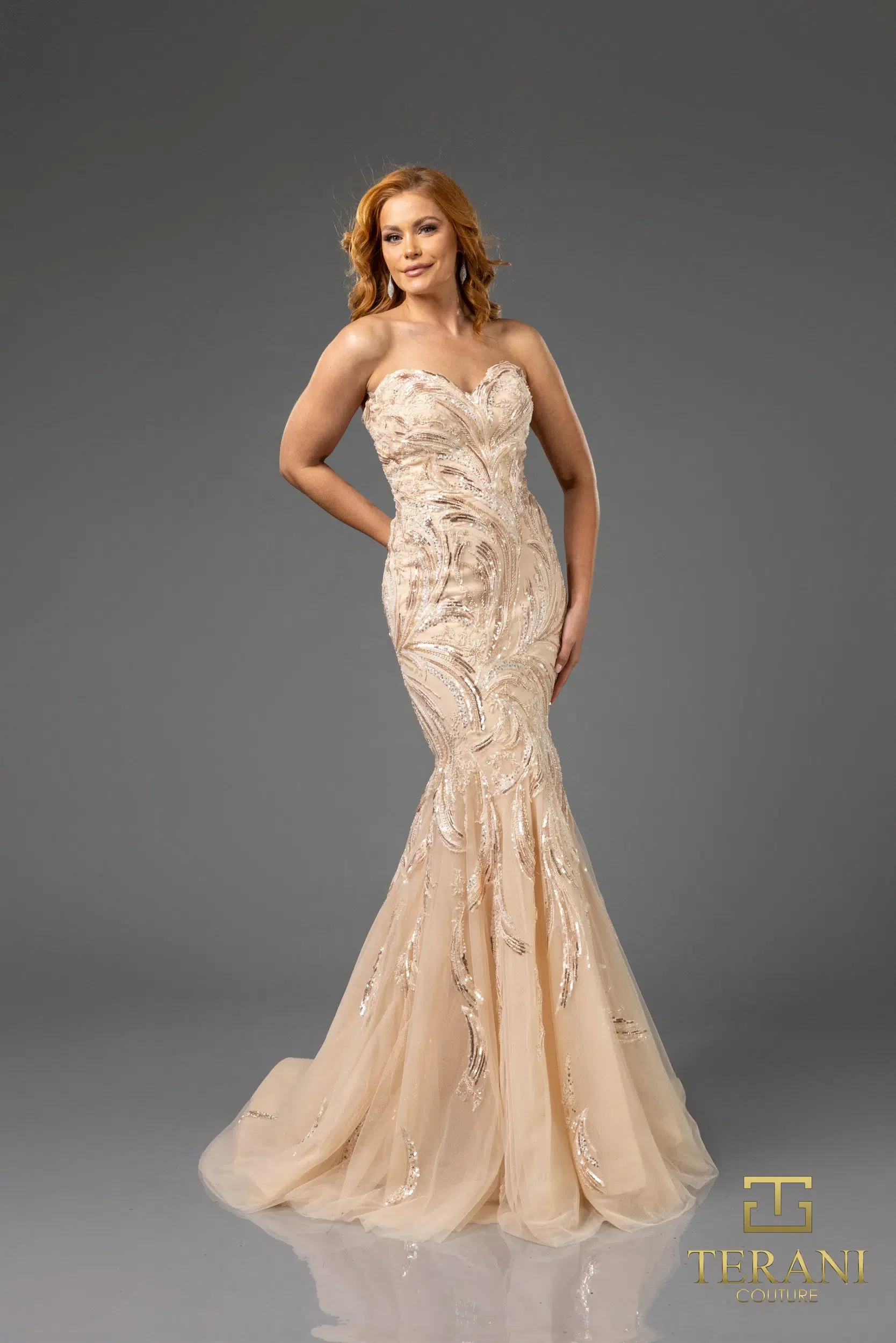 TERANI 251P4388 DRESS - Fashion Us