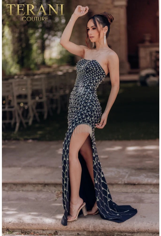 TERANI 232E1261 DRESS - Fashion Us