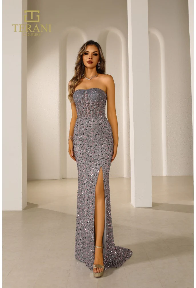 TERANI 251P4560 DRESS - Fashion Us