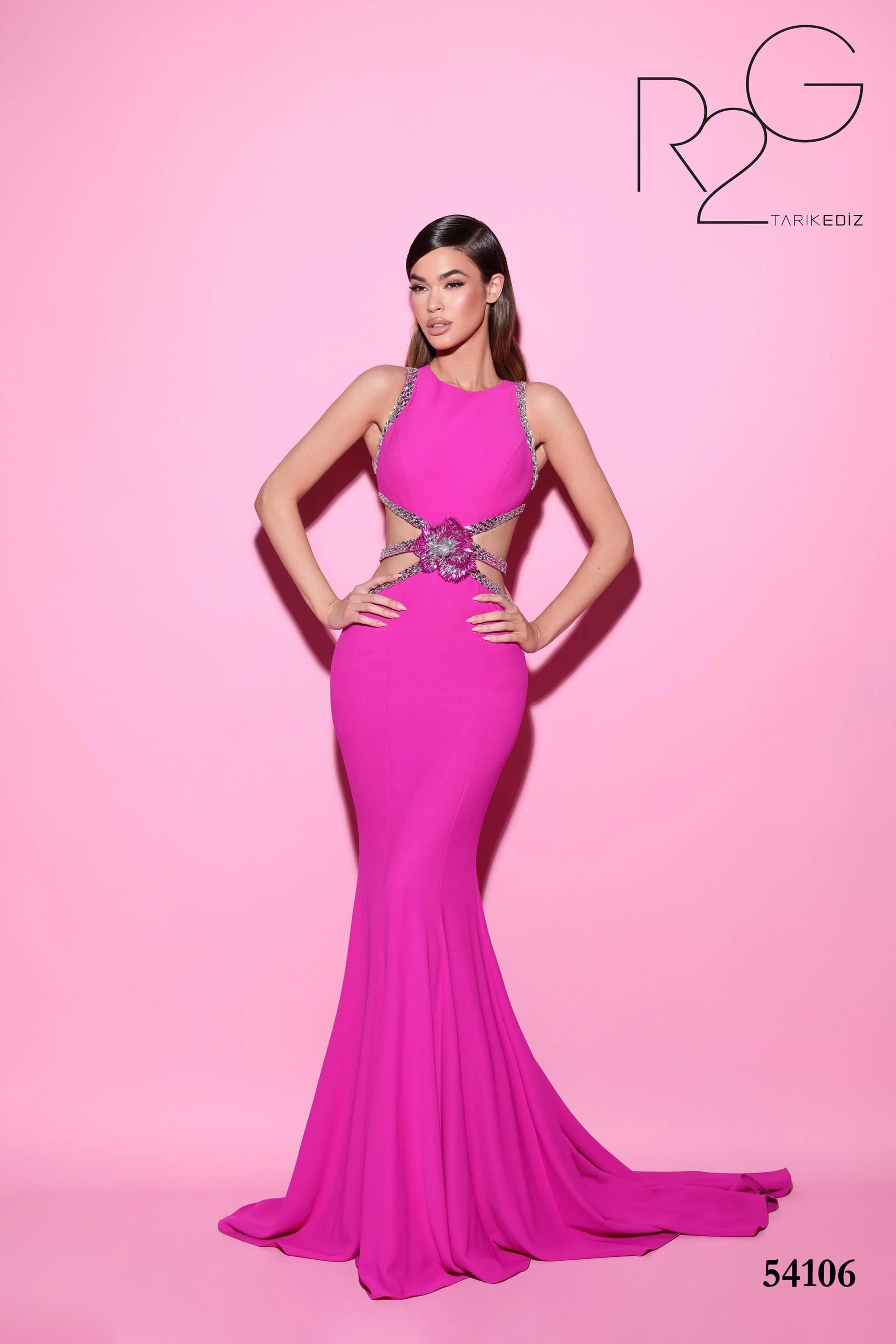 Tarik Ediz 54106 Dress - Fashion Us