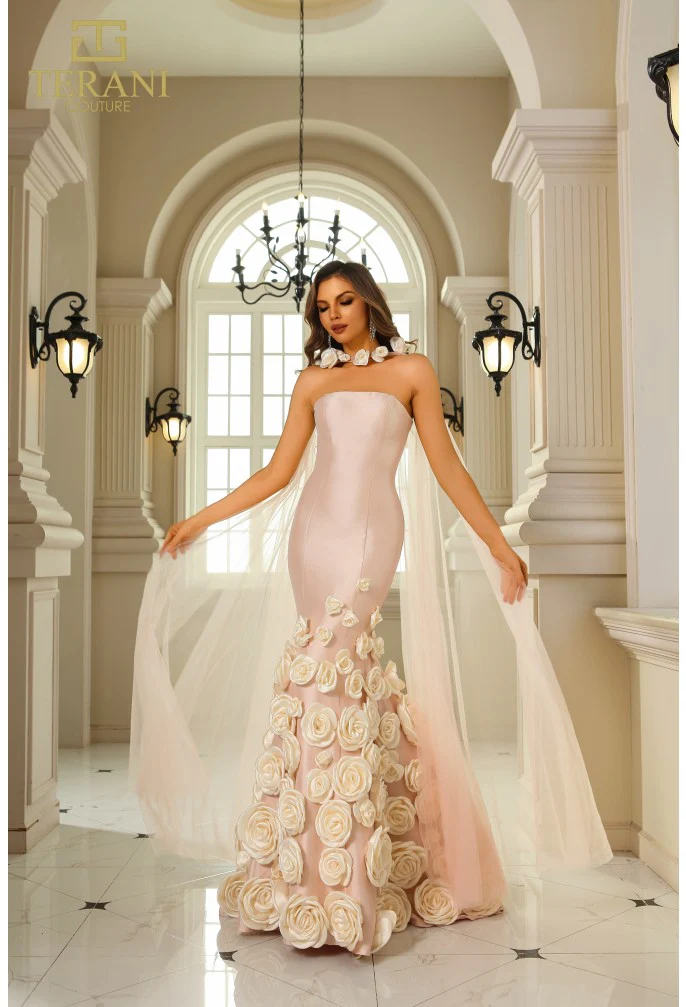 TERANI 251GL4184 DRESS - Fashion Us