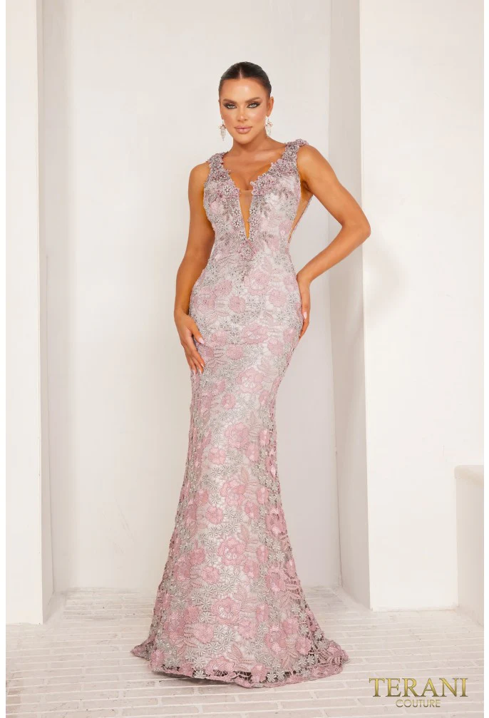 TERANI 241E2410 DRESS - Fashion Us