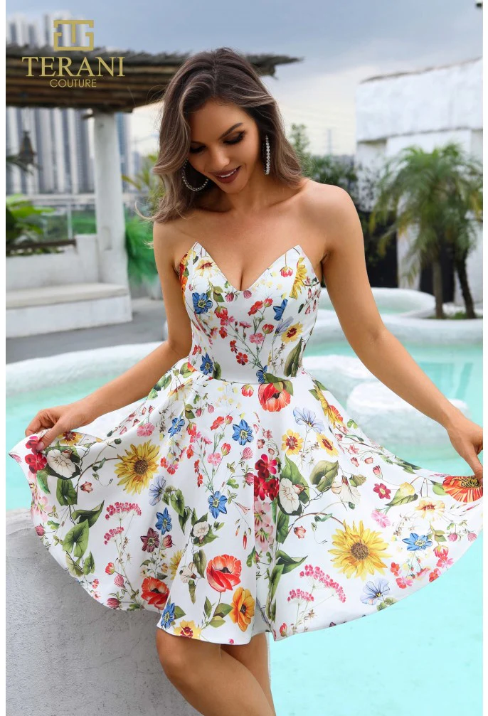 TERANI 251P4374 DRESS - Fashion Us
