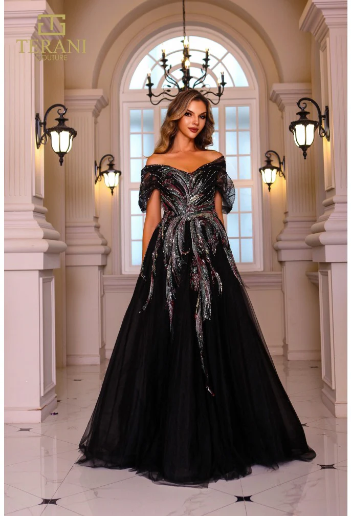 TERANI 251M4411 DRESS - Fashion Us