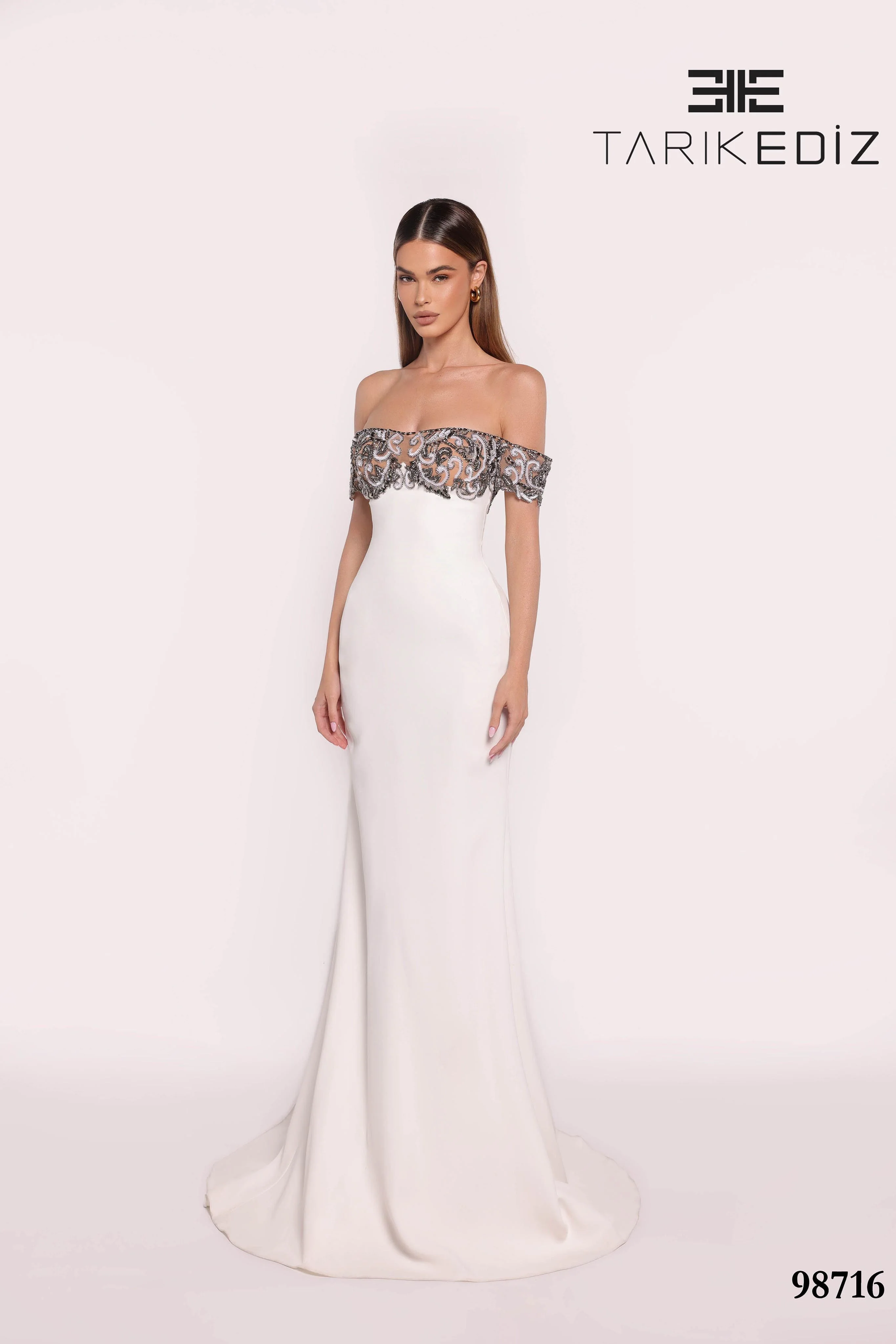 Tarik Ediz 98716 Dress - Fashion Us