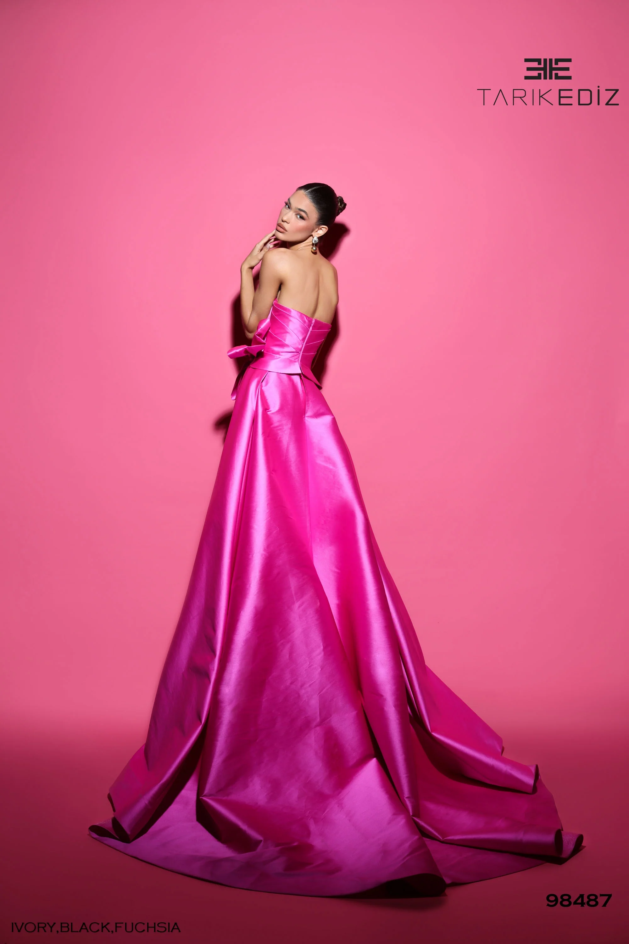 TARIK EDIZ 98487 Dress - Fashion Us