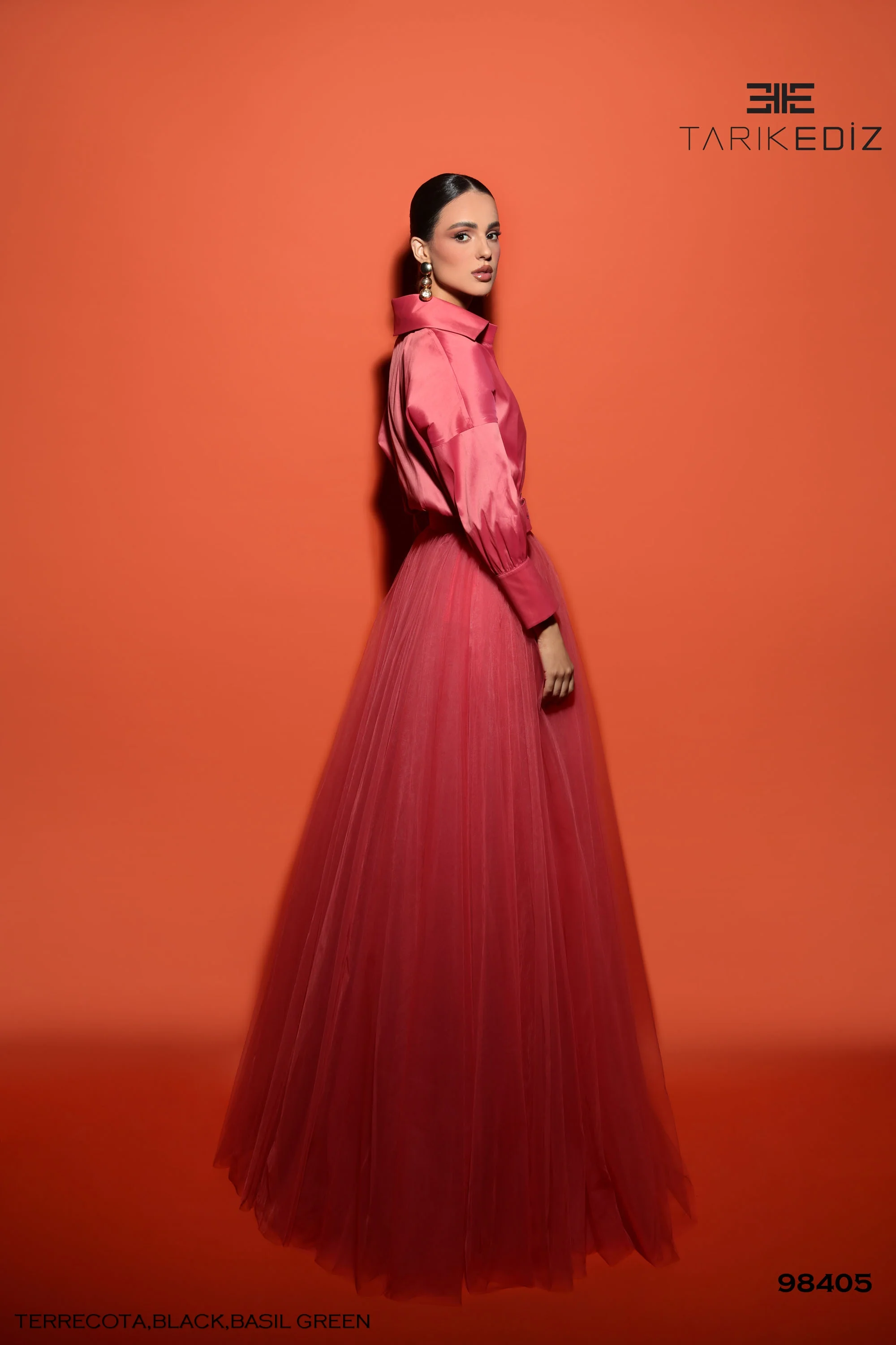 TARIK EDIZ 98405 Dress - Fashion Us