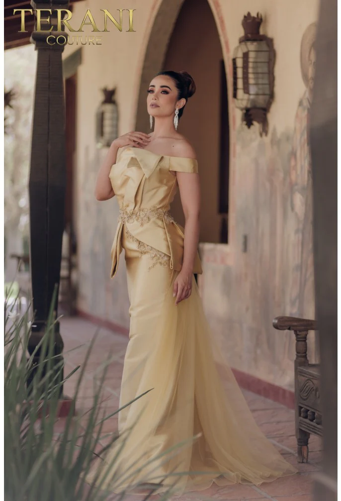 TERANI 232E1241 DRESS - Fashion Us