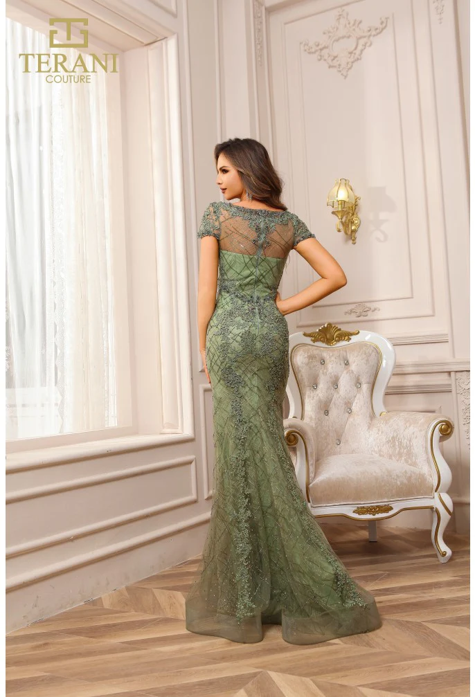 TERANI 251GL4194 DRESS - Fashion Us