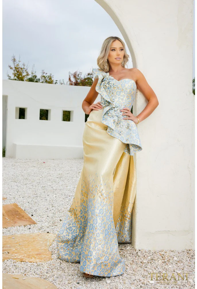 TERANI 241E2402 DRESS - Fashion Us