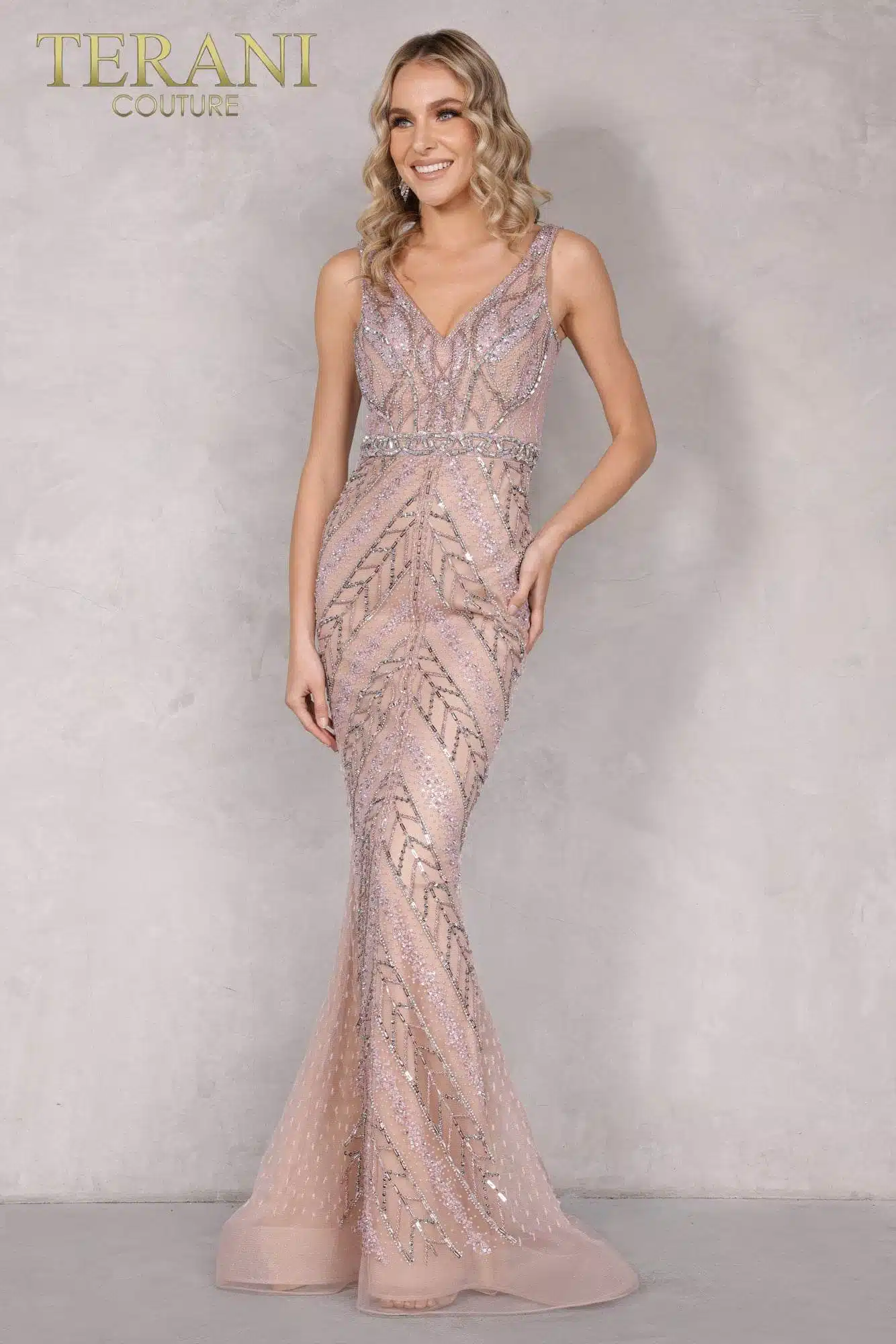 Terani 2027GL3258 Dress - Fashion Us
