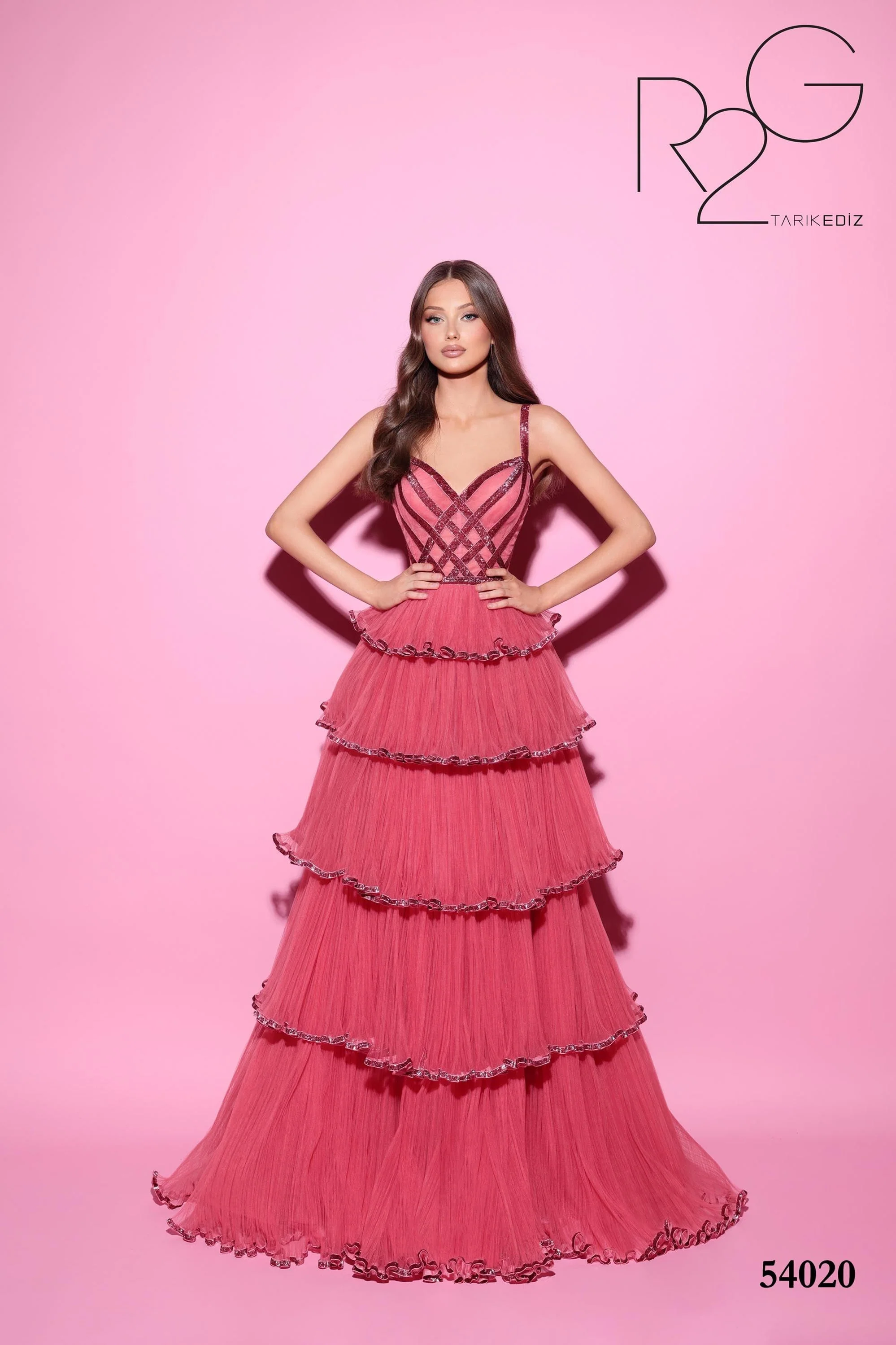 Tarik Ediz 54020 Dress - Fashion Us