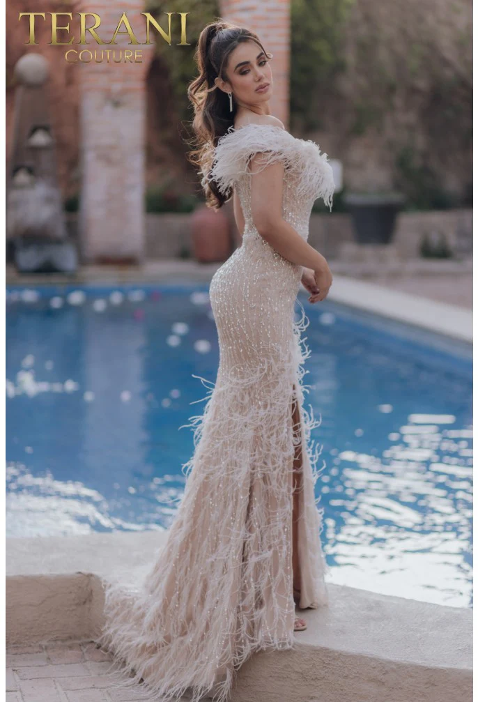 TERANI 232GL1438 DRESS - Fashion Us