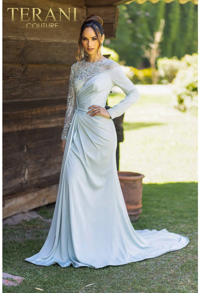 TERANI 232E1335 DRESS - Fashion Us