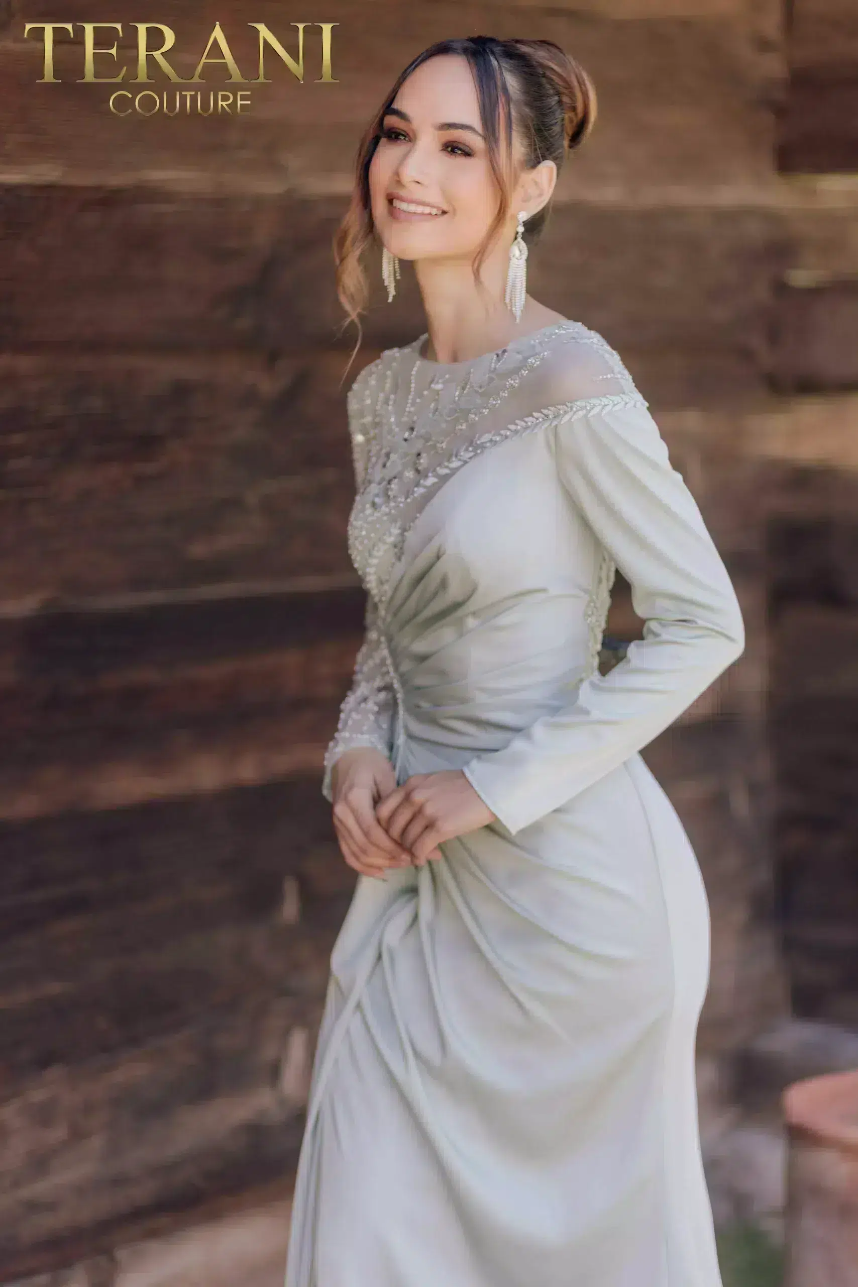 TERANI 232E1335 DRESS - Fashion Us