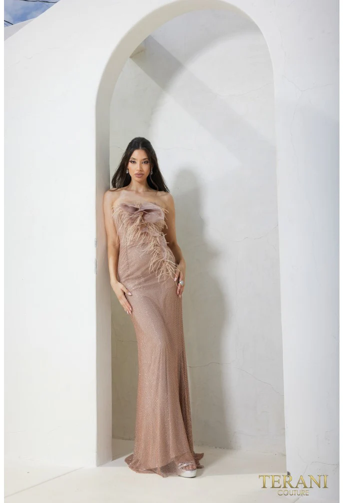 TERANI 241P2125 DRESS - Fashion Us