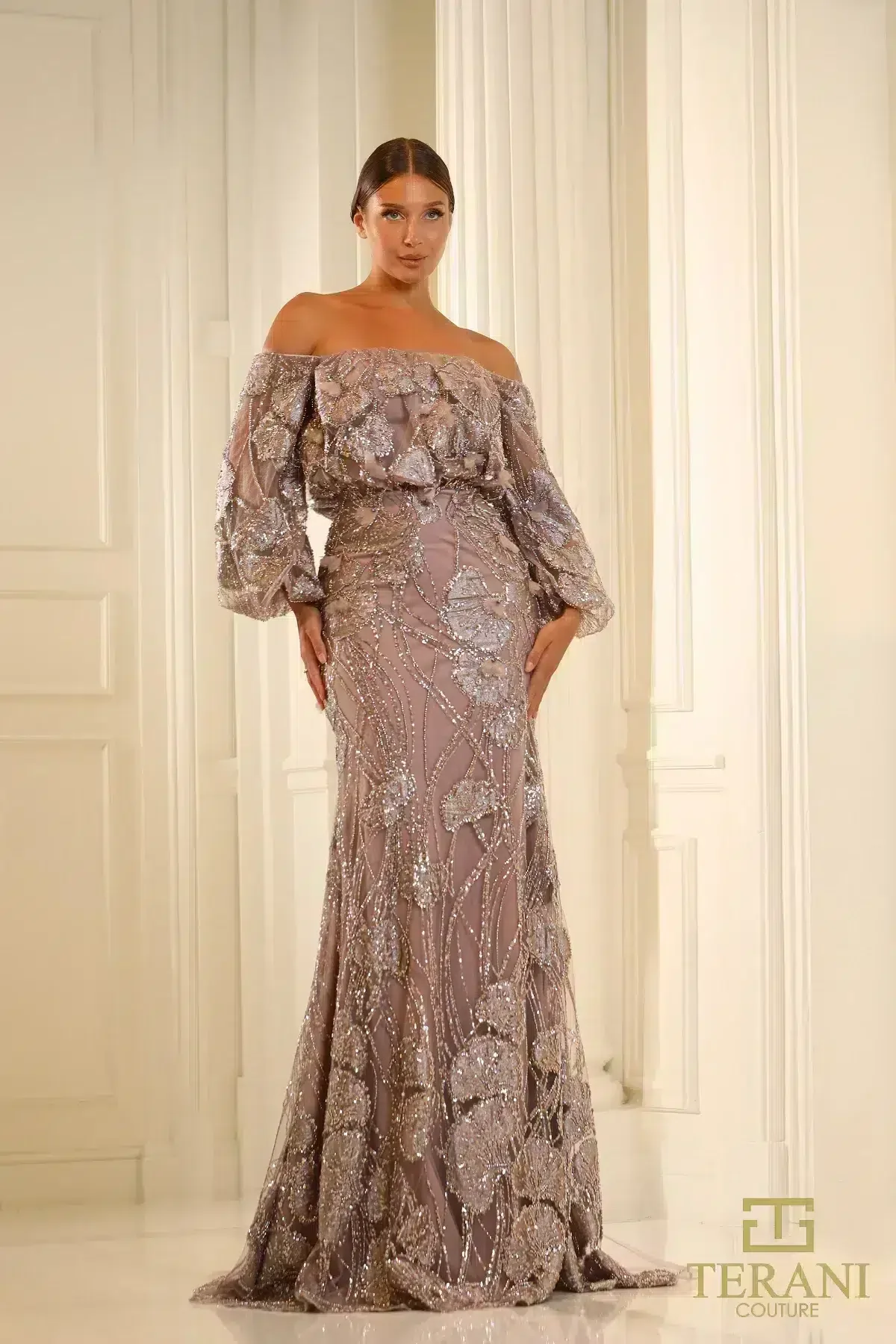 TERANI 251M4414 DRESS - Fashion Us