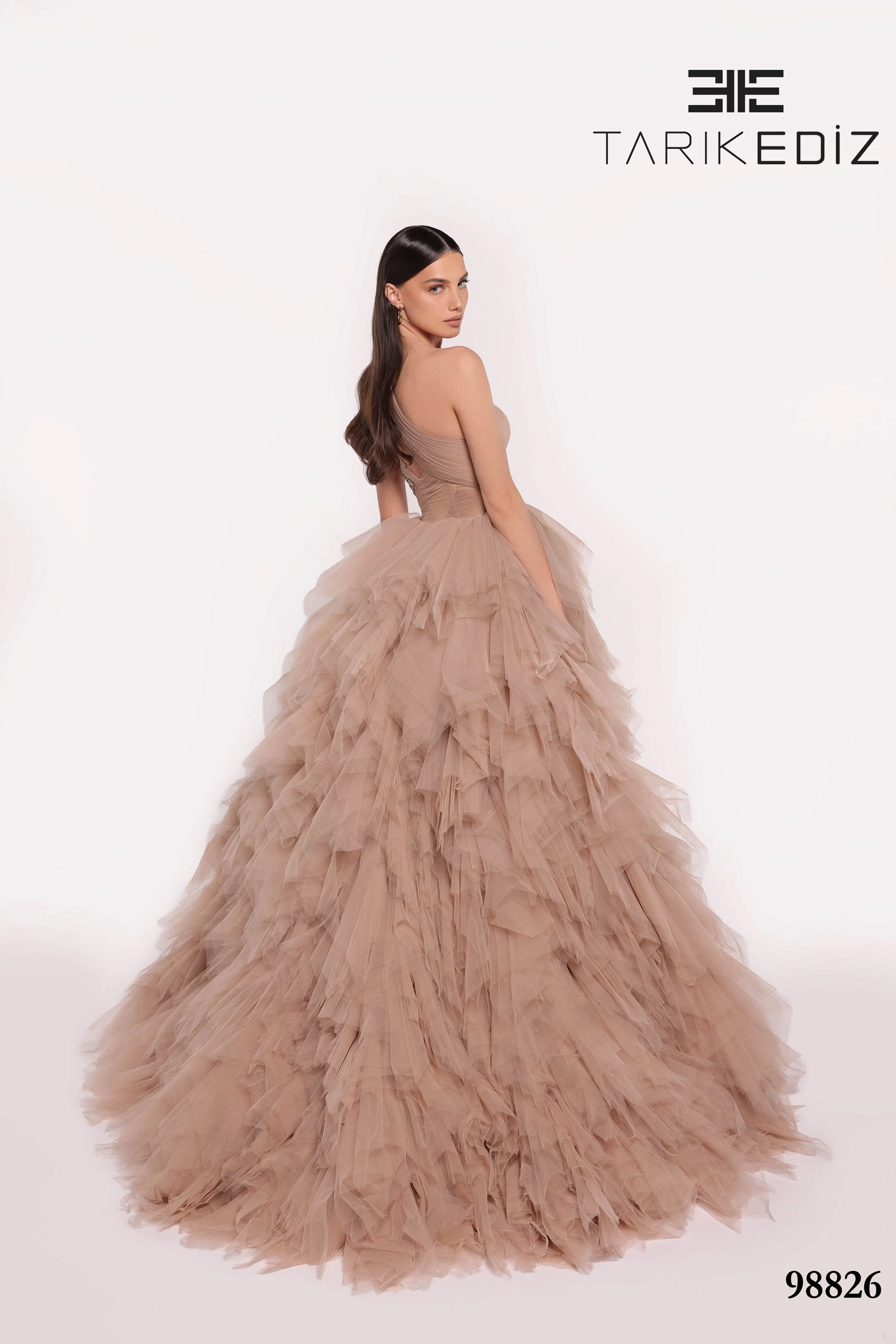 Tarik Ediz 98826 Dress - Fashion Us