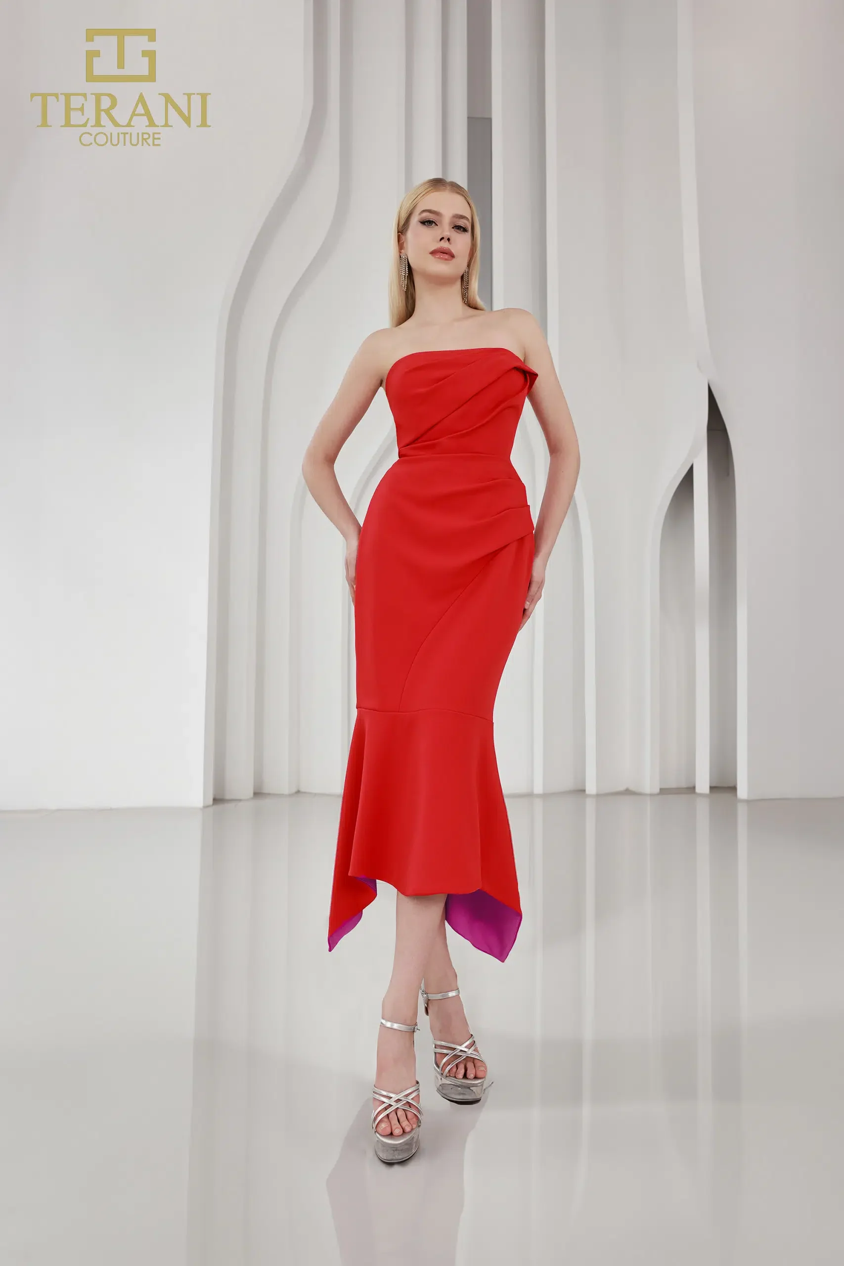 TERANI 251C4173 DRESS - Fashion Us