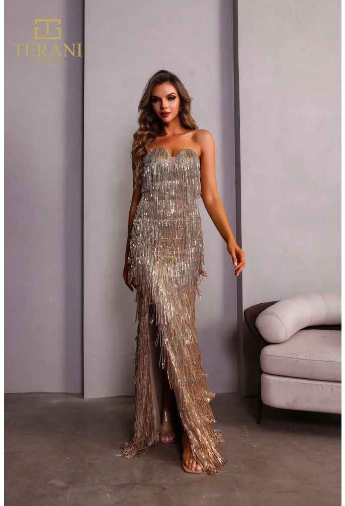 TERANI 251P4561 DRESS - Fashion Us