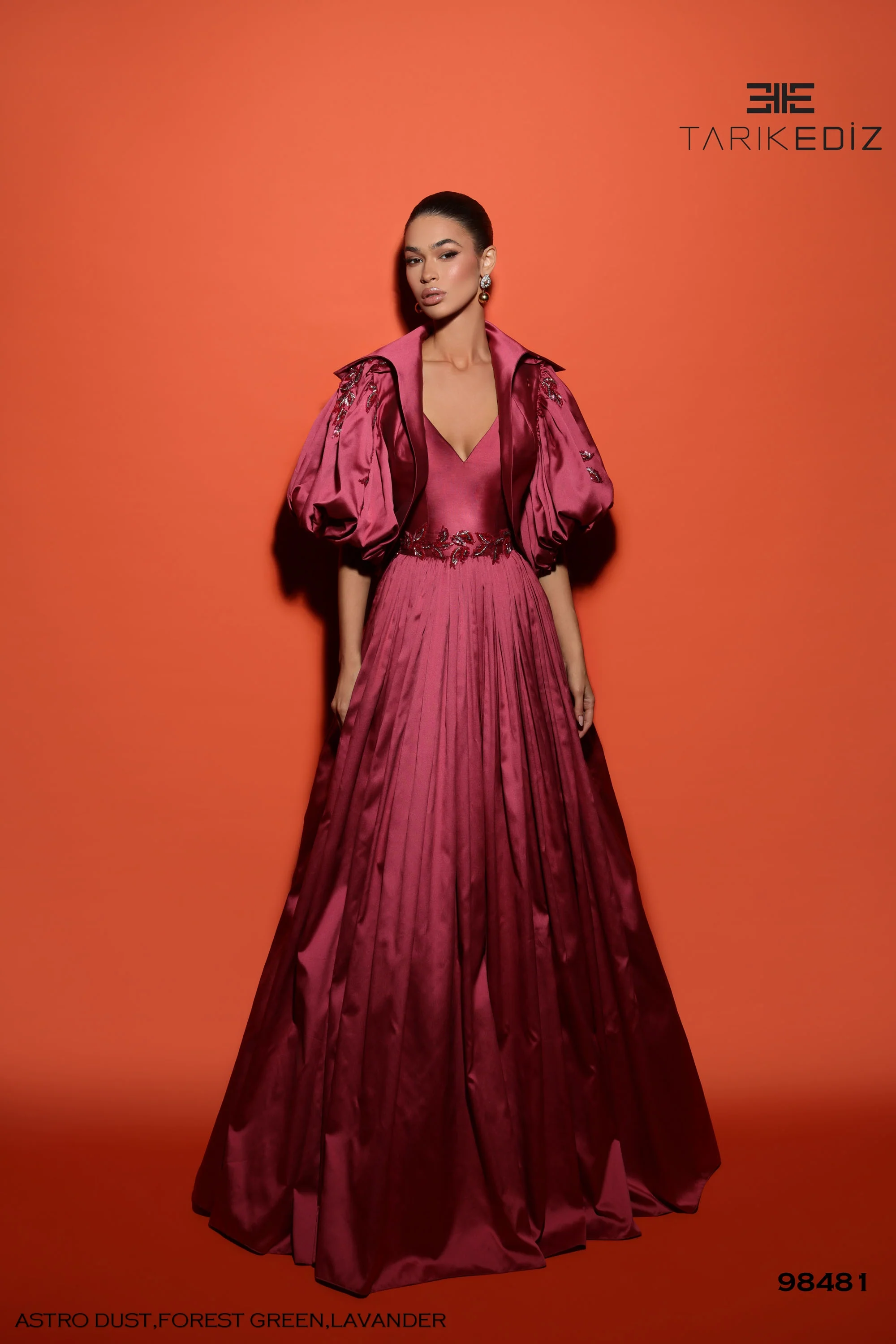 TARIK EDIZ 98481 DRESS - Fashion Us