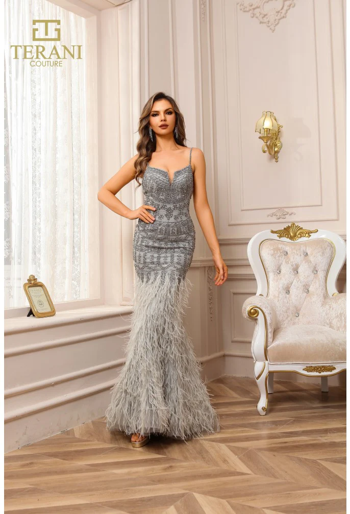 TERANI 251GL4199 DRESS - Fashion Us